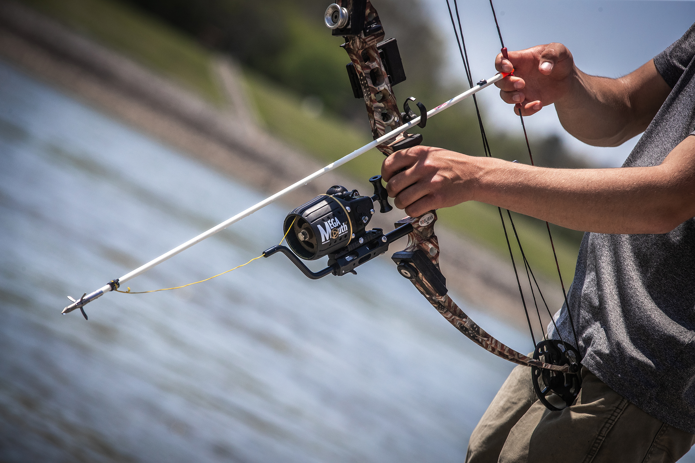 Mega Mouth Bowfishing Reel 2.0 Pic Mount