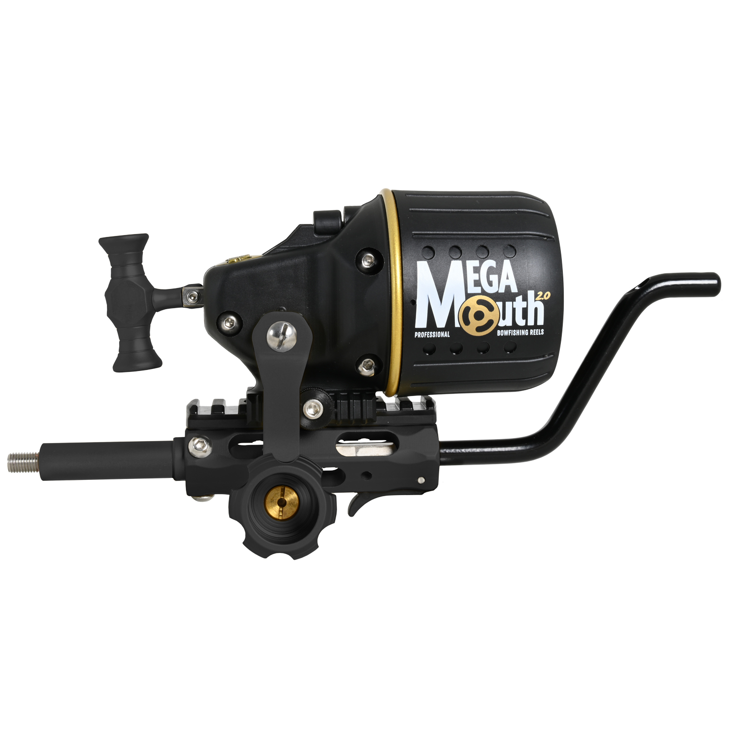 MegaMouth® 2.0 with NEW Hex Thru-tube Rod and Lever-lock Pic Mount