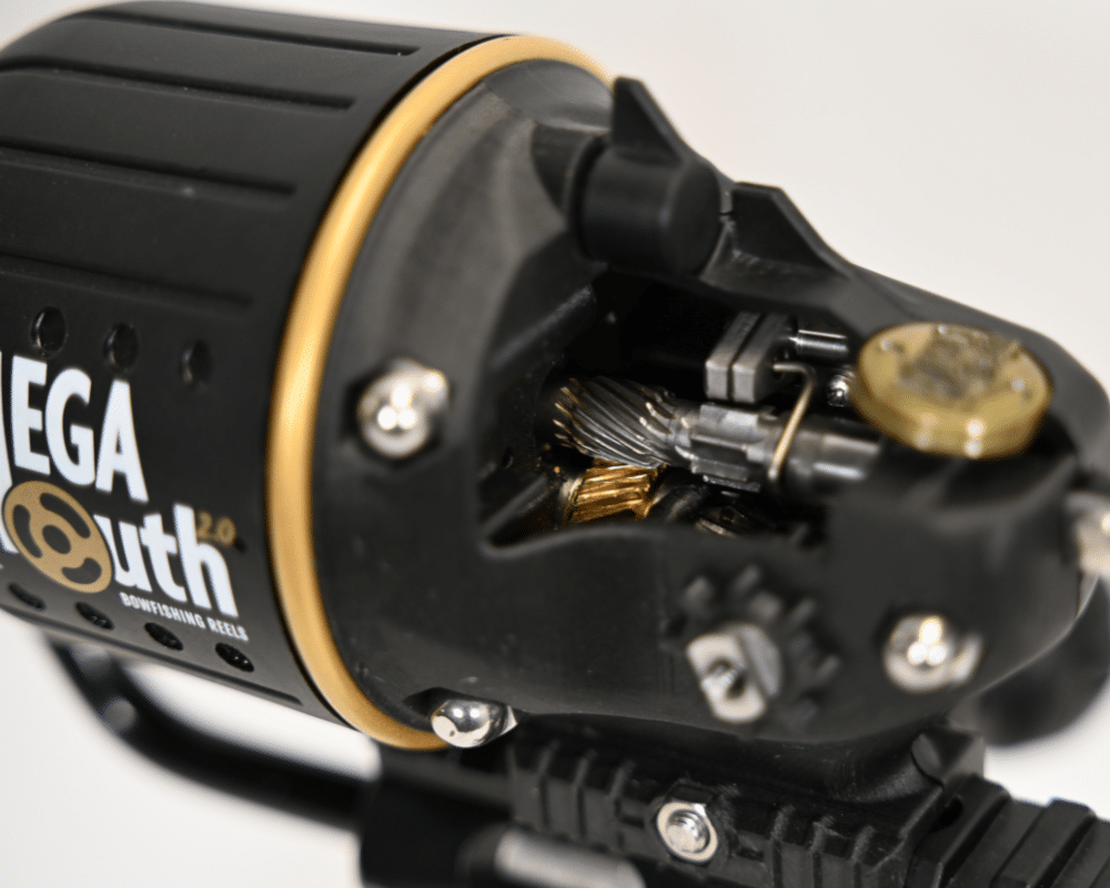 MegaMouth 2.0 Bowfishing Reel – Force Feed'em Bowfishing